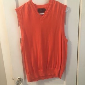 Orange Sweater Vest